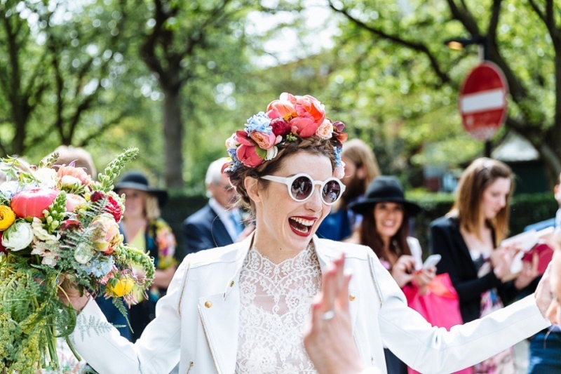 Fun and colorful frida kahlo inspired wedding in london  4