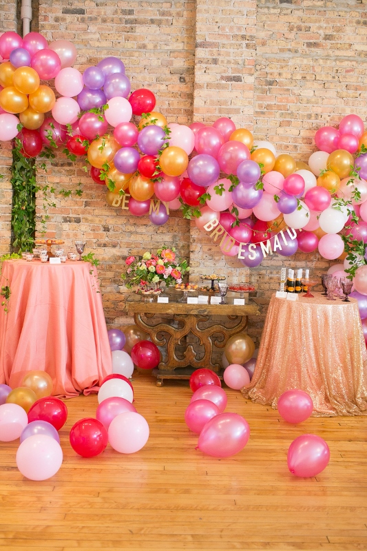Fun be my bridesmaids beauty bash for a bridal shower  1