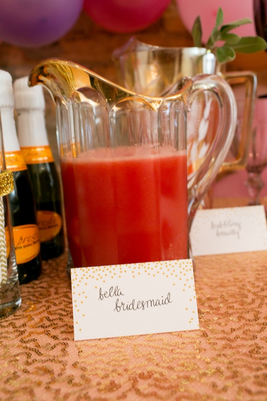 Fun be my bridesmaids beauty bash for a bridal shower  15