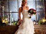 Girlish Ruffled Wedding Dresses