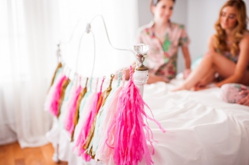 Girly And Cheerful ‘Will You Be My Bridesmaid?’ Slumber Party