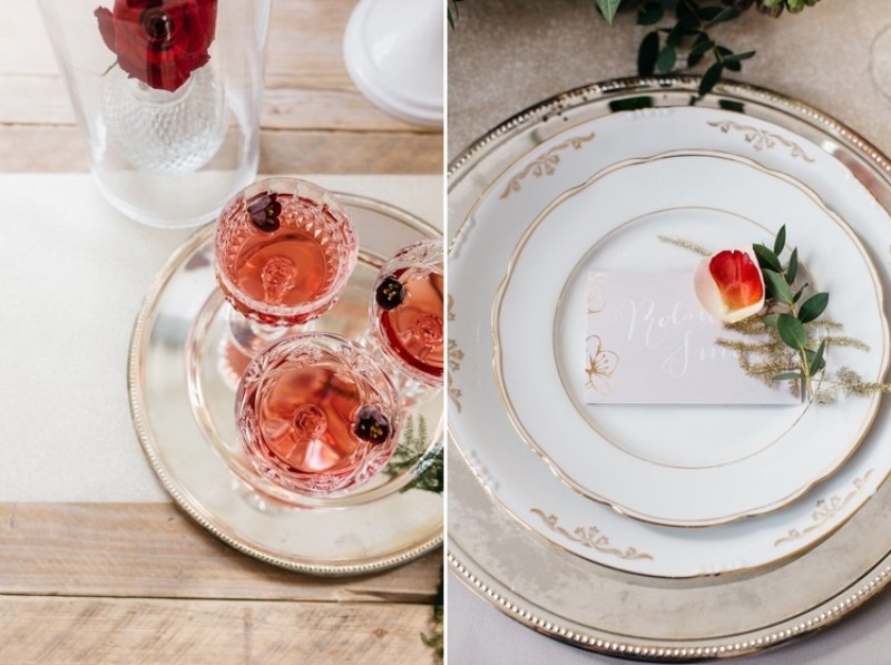 Glamorous pastel wedding inspiration with a hint of retro  12