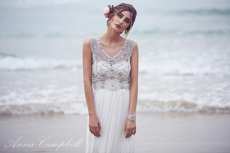 Picture Of glamorous spirit 2016 wedding dresses collection by anna campbell  11