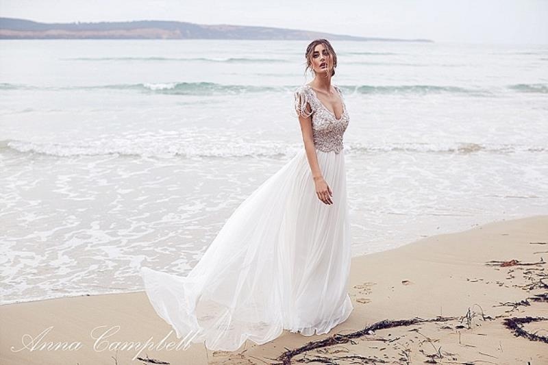 Picture Of glamorous spirit 2016 wedding dresses collection by anna campbell  18