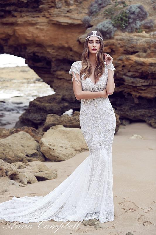 Picture Of glamorous spirit 2016 wedding dresses collection by anna campbell  19