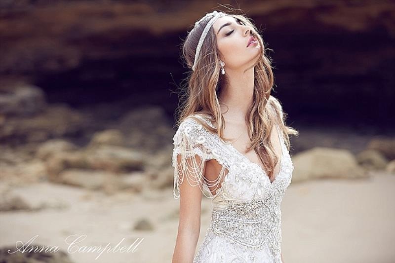 Picture Of glamorous spirit 2016 wedding dresses collection by anna campbell  20