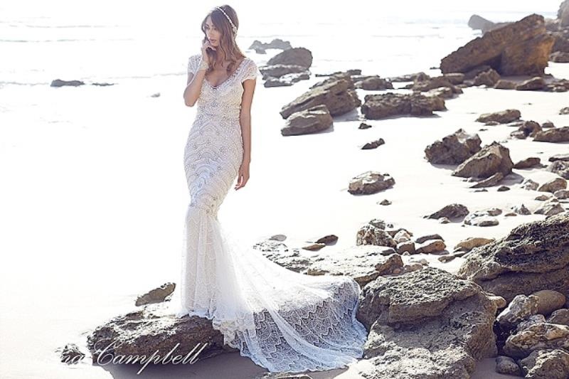Picture Of glamorous spirit 2016 wedding dresses collection by anna campbell  4
