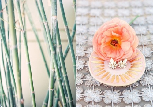 Gorgeous Copper And Coral Outdoor Wedding Inspiration