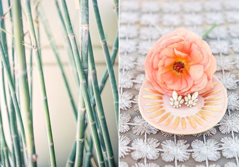 Gorgeous copper and coral outdoor wedding inspiration  7