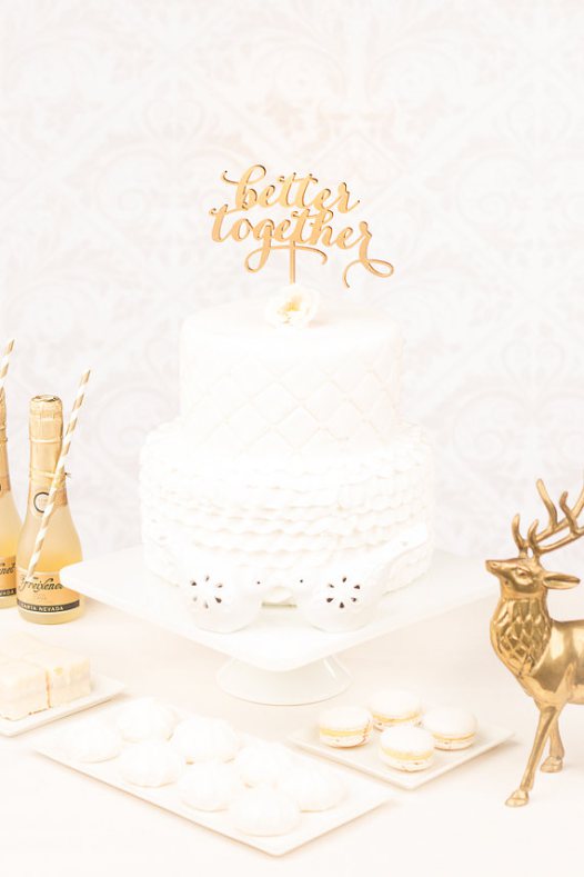 Gorgeous statement cake toppers youll love  11