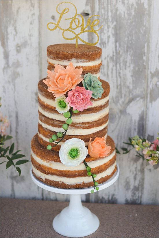 Gorgeous statement cake toppers youll love  19