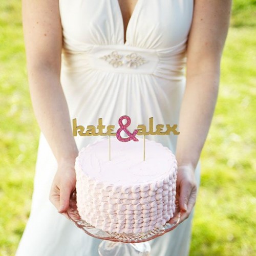 Gorgeous Statement Cake Toppers You’ll Love