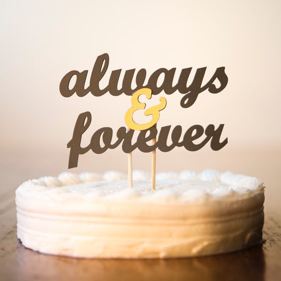 Gorgeous statement cake toppers youll love  29
