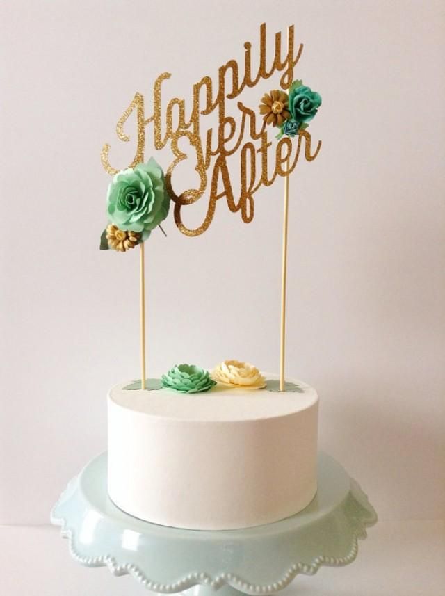 Gorgeous statement cake toppers youll love  30