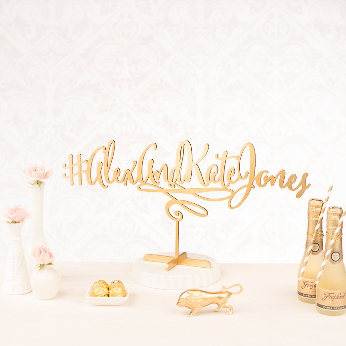 Gorgeous statement cake toppers youll love  5