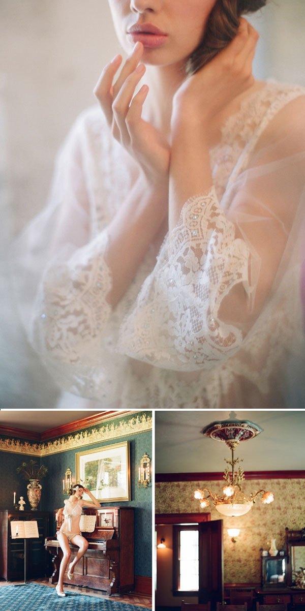 Gorgeous Vintage Inspired Lingerie By Claire Pettibone