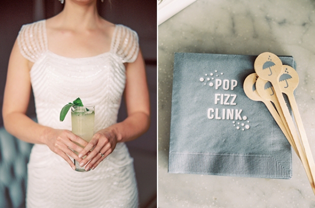 Grey And Yellow Wedding Inspiration With Mint Touches