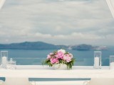 Heavenly Beautiful Destination Wedding In Santorini Greece