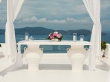 Heavenly Beautiful Destination Wedding In Santorini Greece