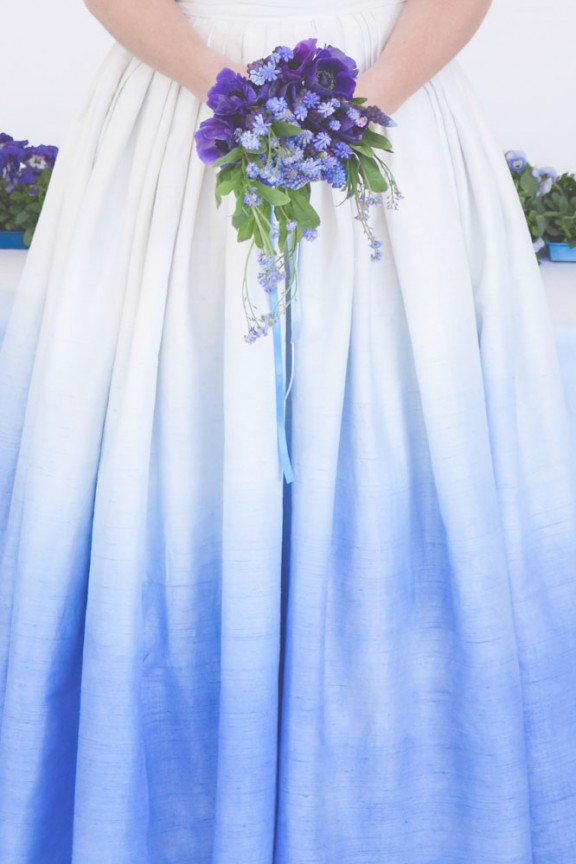 How to dip dye textiles for your big day  5