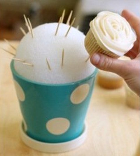 How To Make A Cupcake Bouquet