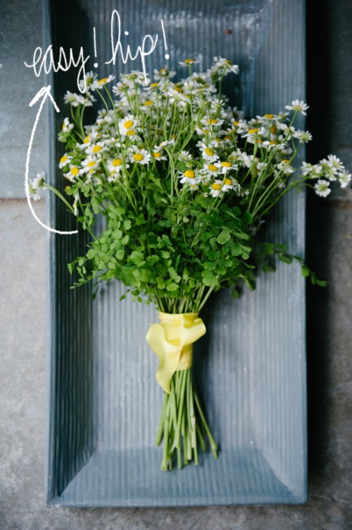 How To Make A Minimal Bridal Bouquet