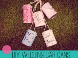 How To Make Your Own Wedding Car Cans