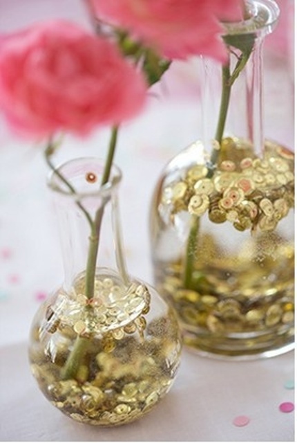 How To Use Sequins In Your Wedding Decor Ideas