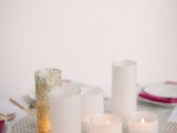 Incredibly Easy And Pretty Diy Vellum Candle Centerpiece