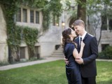 Intimate And Casual Chicago Rooftop Wedding