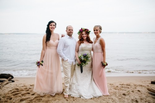 Intimate And Colorful Boho Beach Wedding Inspiration