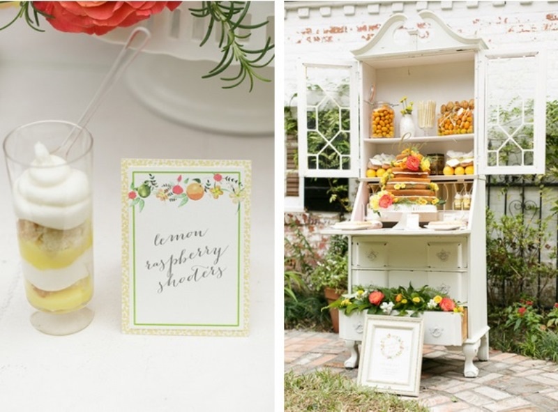 Intimate and cozy citrus wedding inspiration at peachtree house  10