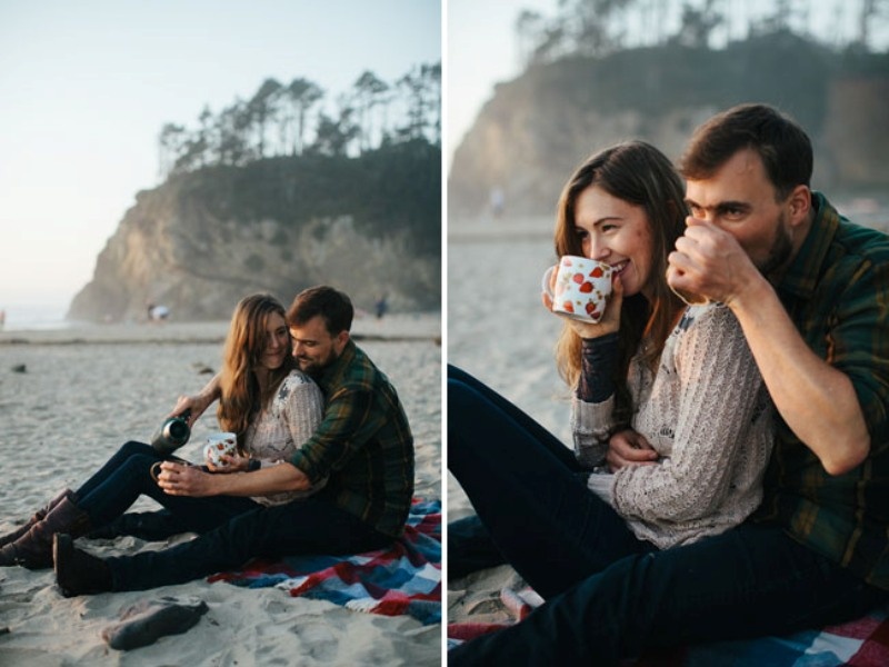 Intimate And Natural Engagement Session Inspiration