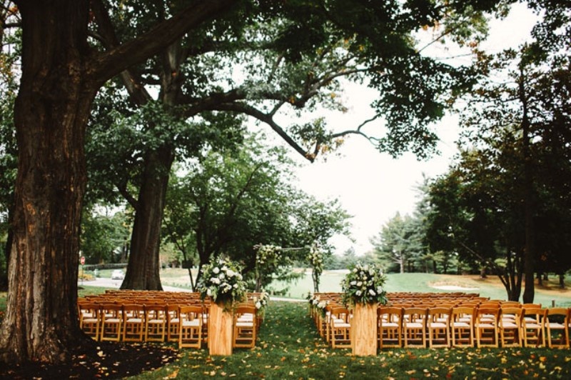 Intimate and sweet rustic inspired pennsylvania backyard wedding  10