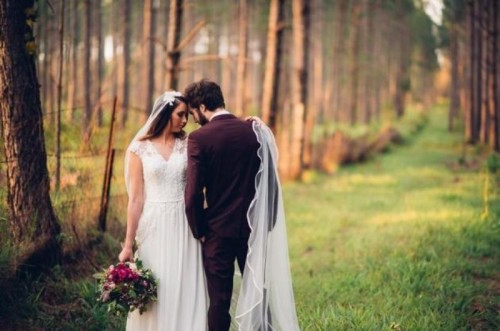 Intimate Bohemian Woodland Wedding Inspiration