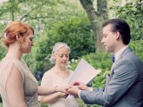 Intimate Central Park Wedding With Retro Touches