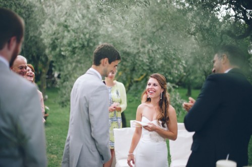 Intimate Tuscan Villa Destination Wedding Under Olive Trees