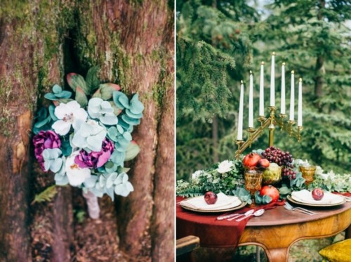 Intimate Vintage Inspired Forest Wedding