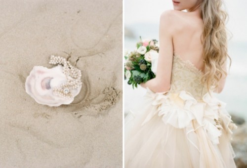 Intricate Sea Life Inspired Wedding Dresses By Vivian Luk