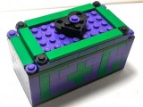 a colorful Lego box with a heart on top can hold anything you want, from your wedding rings to other stuff