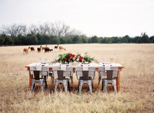 Light And Beautiful Wedding Inspiration At Alpaca Farm