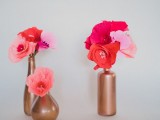 Lovely Diy Ombre Crepe Paper Flowers For Your Wedding Decor