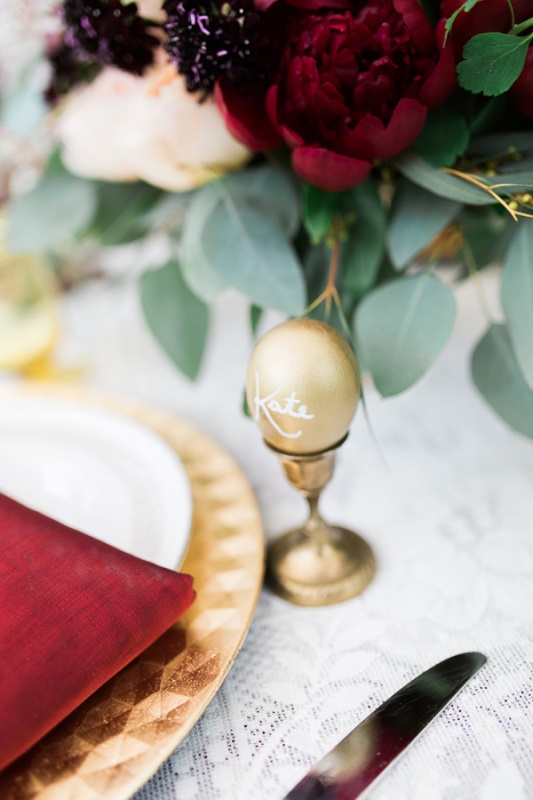 Marsala and gold country chic wedding inspiration  7