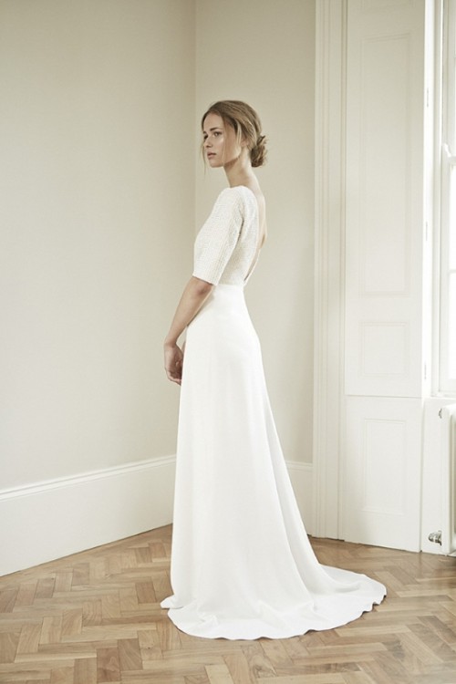 Minimalist Elegance Of Dresses By Charlotte Simpson Bridal
