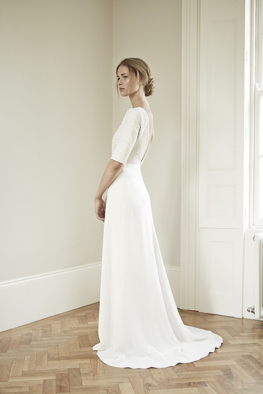 Minimalist elegance of dresses by charlotte simpson bridal  7