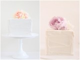 Minimalistic And Chic Hello Naomi Wedding Cakes