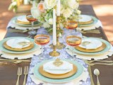 Mint And Gold Romantic Latin Inspired Wedding Inspiration