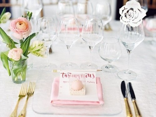 Modern And Girly Pink Bridal Shower Inspiration