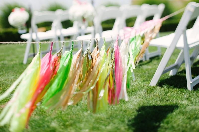 Modern and vibrant neon wedding ideas  8