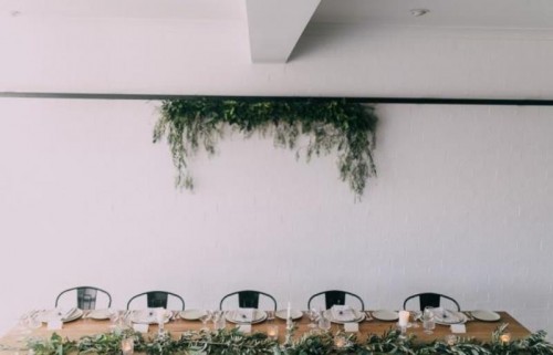 Modern Wedding Inspiration With Lots Of Greenery